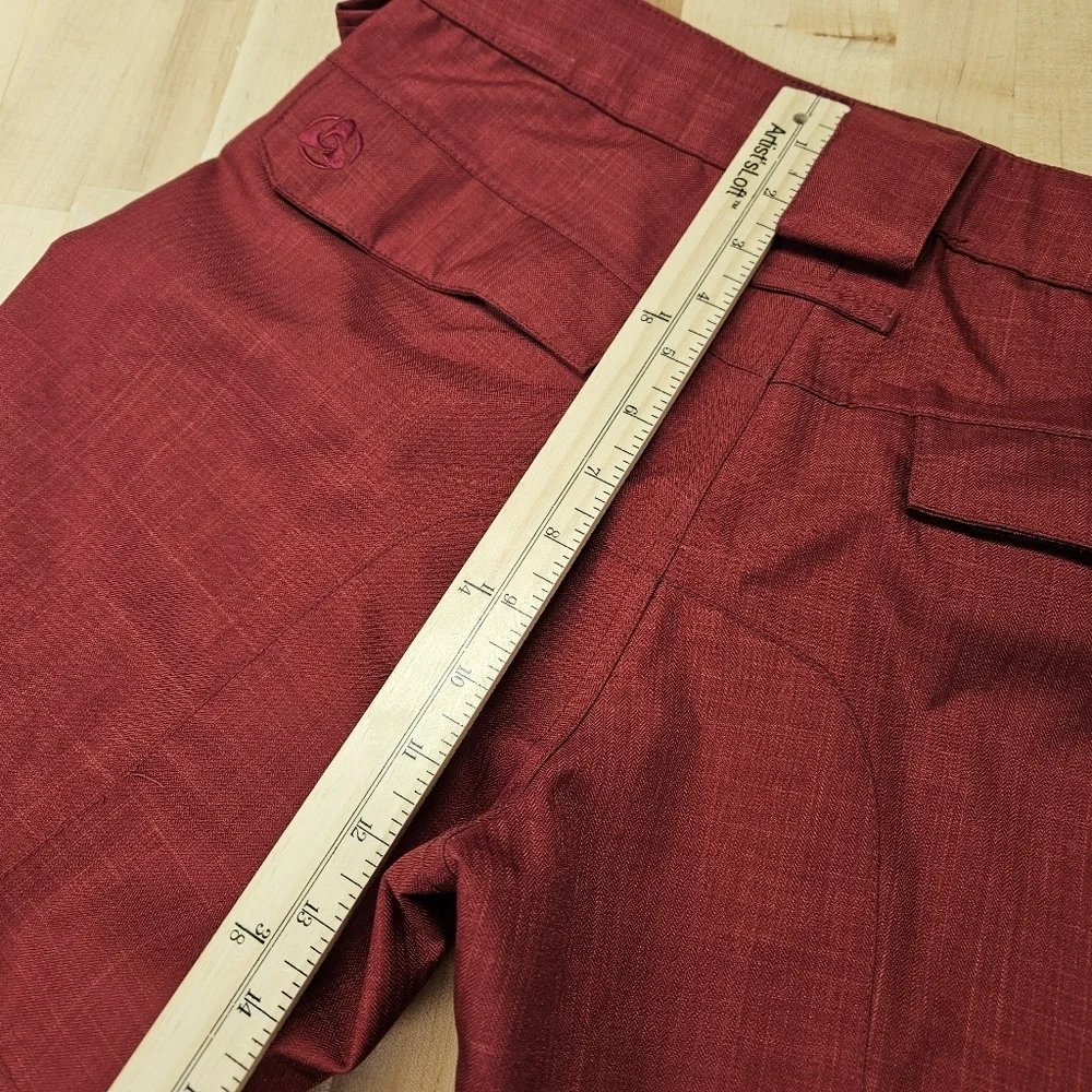 Turbine Siren Small Snow Pants Ski/Snowboard Waterproof $129 Dark Red EUC
